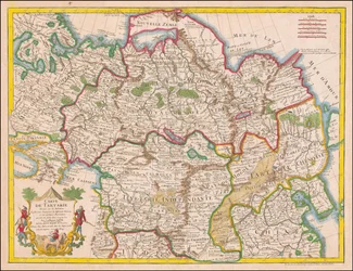1766-os térkép - Tatárföld viszonyok alapján készült térképe