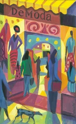 De Moda, 2013 (gouache, papír)