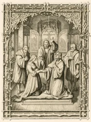 Martin Luther és Katharina von Bora (Catherine de Bore) esküvője