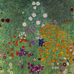 Paraszti kert, virágoskert, 1907