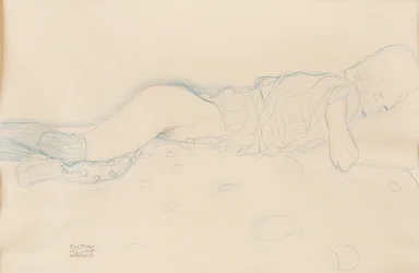 Női félmeztelen, c. 1908.