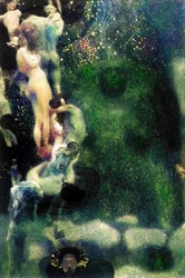 Klimt Bécsi Egyetem Mennyezeti festmények