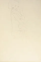Tanulmány Adele Bloch-Bauer II számára, 1911