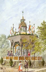 Az 1898-as bécsi Schützenfest ajándéktemploma