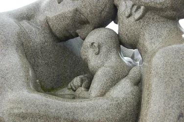 Szobrok a Vigeland Szoborparkban (fotó)