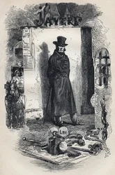 Javert, Victor Hugo „Les Misérables” című regényének illusztrációja