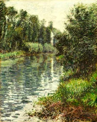 A Szajna kis ága, Argenteuil, 1888-90