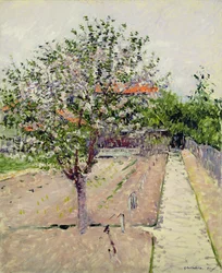 Virágzó almafa, kb. 1885
