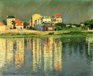 Szajna partja, Argenteuil, 1889