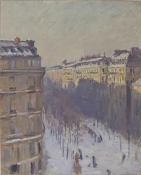 Boulevard Haussmann, hóhatás, 1879-1881.