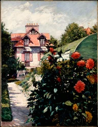 Dáliák, Petit Gennevilliers Garden, 1893