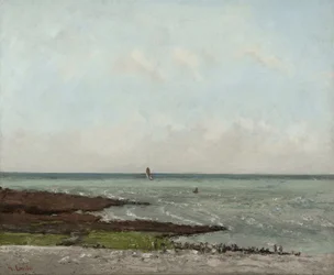 Mosók apálykor, Étretatban, 1866 vagy 1869