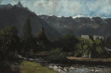 Le Glacier (olaj, vászon)