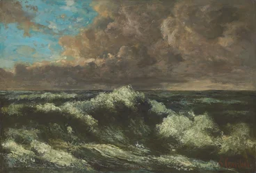 Tengeri tájkép; Tengeri tájkép, 1870 körül