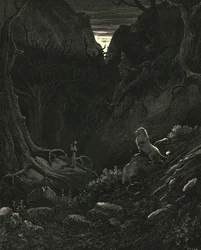 Egy oroszlán jött ellenem, ahogyan látszik, c1890.