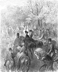 „Délután a parkban”, 1872.