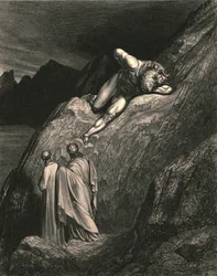 És ott feküdt az elszakadt gerinc pontján Kréta hírhedtsége, 1890 körül.