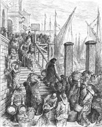 „Billingsgate – A halak partraszállása”, 1872.