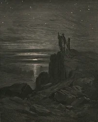 A kibocsátás után ismét megláttuk a csillagokat, c1890.