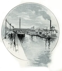 Látkép a quai de l