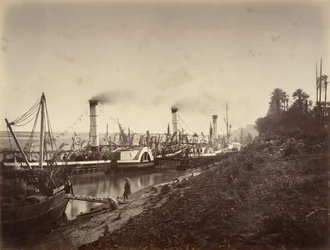 S. A. Ismaïl pasa ünnepe LL hajóin. A. les princeshez 1867. január.