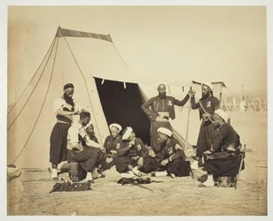 Zouaves cím nélkül, 1857.