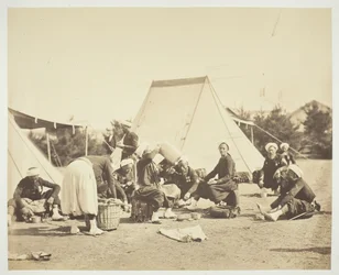 Cím nélkül [Zouaves], 1857.