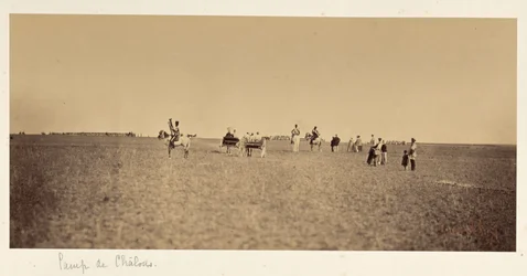 A Camp de Châlons látogatói