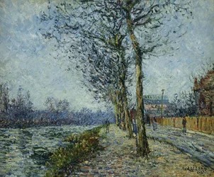 Az Oise Pontoise-ban; Az Oise Pontoise-ban, 1900