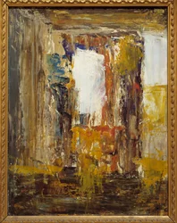 Gustave Moreau absztrakt vázlatfestménye (1826-1898) 19. századi Párizs, Gustave Moreau Múzeum