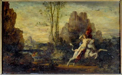 Európa elrablása. Gustave Moreau (1826-1898) festménye