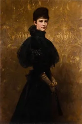Hungarian: Erzsébet királyné portréja Portrait of Empress Elisabeth