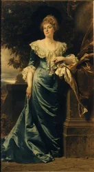 Hedwig de Ligne portréja, 1900.