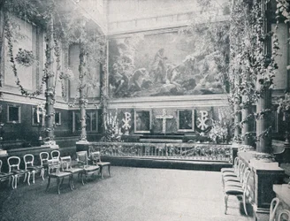 A Buckingham-palota privát kápolnája, 1910 1911