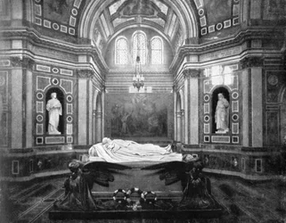 A királyi mauzóleum, Frogmore, 1901.