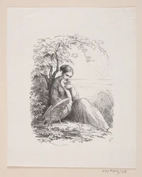 Illusztráció a "The Wild Swans" című filmhez, H.C. Andersen, "Tündérmesék és történetek", 1. kötet