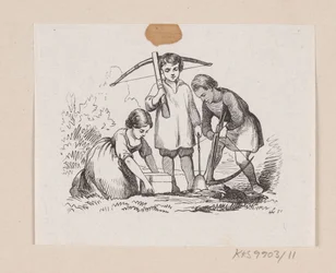 Illusztráció a "Den lille Idas Blomster" című filmhez, H.C. Andersen, "Tündérmesék és történetek", 1. kötet