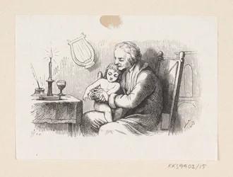 Illusztráció a "The Naughty Boy"-hoz H.C. Andersen, "Tündérmesék és történetek", 1. kötet