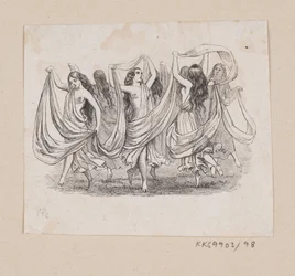 Illusztráció az "Elverhøi"-hez H.C. Andersen, "Tündérmesék és történetek", 2. kötet