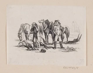 Illusztráció a "Little Claus and big Claus"-hoz H.C. Andersen, "Tündérmesék és történetek", 1. kötet