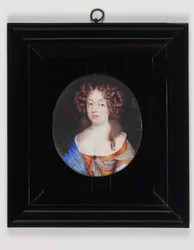 Frances Pierrepont, Newcastle hercegnője (akvarell elefántcsonton)