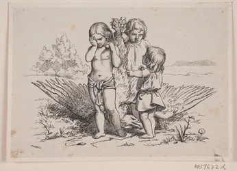 Illusztráció "Német ifjúsági naptár 1847-re"