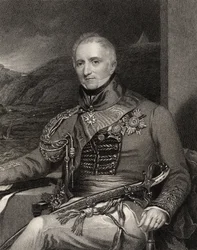 Sir Rufane Shaw Donkin, W. Holl metszete, a National Portrait Gallery III. kötetéből, 1835 körül megjelent (litho)
