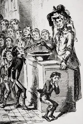 Illusztráció Charles Dickens Nicholas Nicklebyjéhez