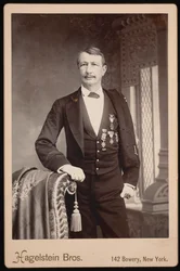 J. Watts portréja John Watts De Peyster 1821-1907, 1896 előtt.
