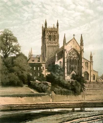 Worcesteri katedrális, Worcestershire, 1870