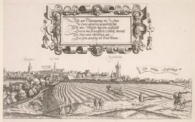 Nürnbergi panoráma: jobb oldali rész, 1552.