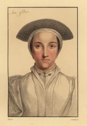 Cleves Anne vagy Cleves Amalia, 1812 (metszet)