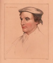 Philip Melanchton vagy azonosítatlan férfi., 1812 (metszet)