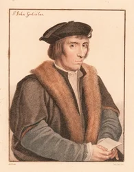 Sir John Godsalve angol politikus, meghalt 1557-ben, 1812-ben (metszet)